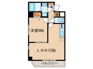 レモナ千成の物件間取画像